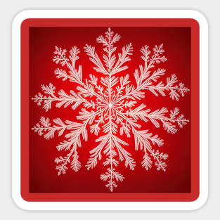 Snowflake Sticker